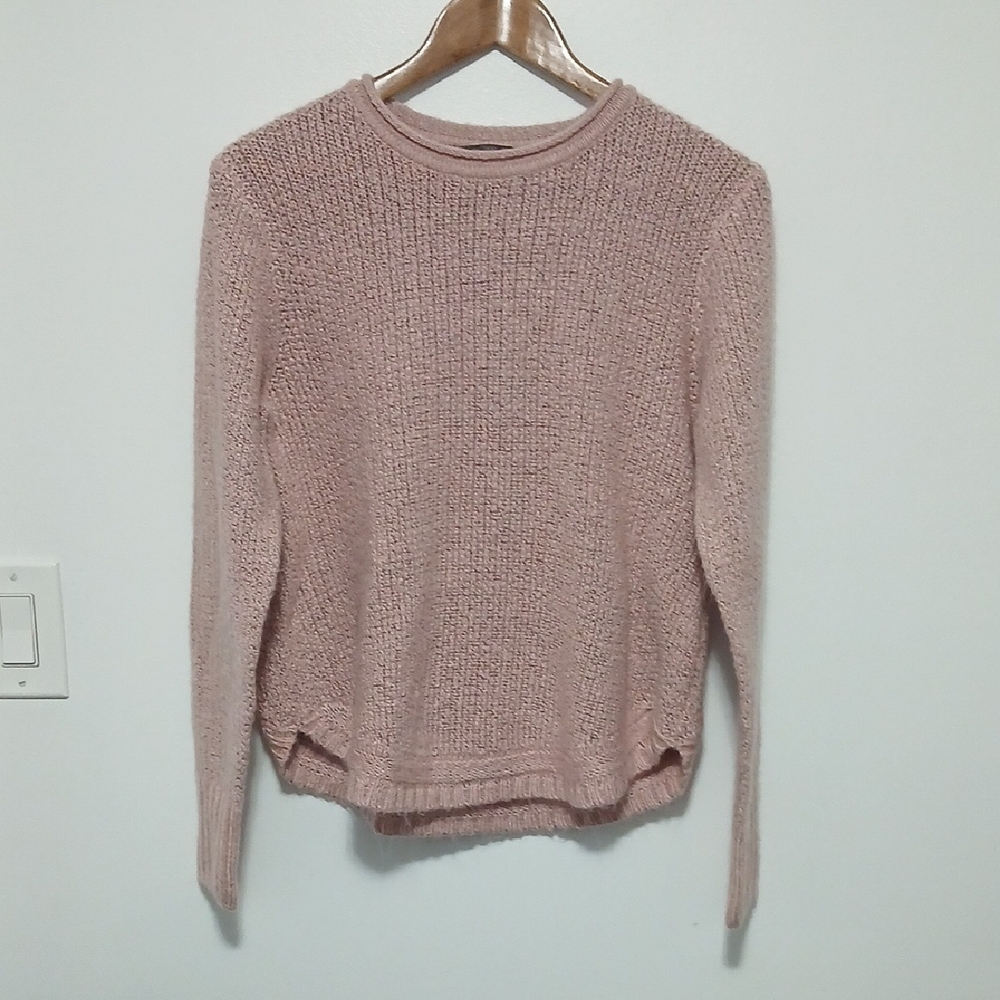 Suzy Sheir Women's Pink Knitted Sweater Size S